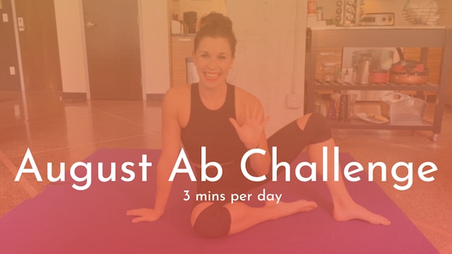 Alljoy August Ab Challenge! (3 mins)