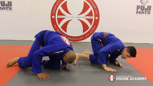 Bow and Arrow Choke from Back Control