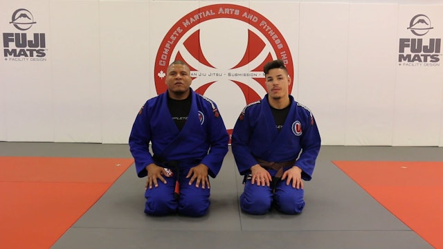 Spider Guard Sweep Variation 2