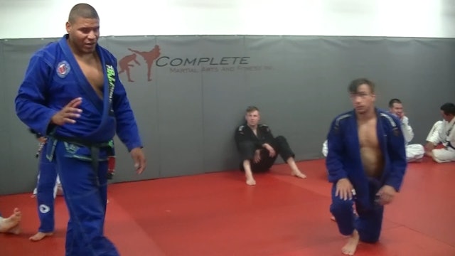 Robson Moura Open Guard Pass Drill