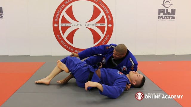 Basic Half Guard Pass Variation 1