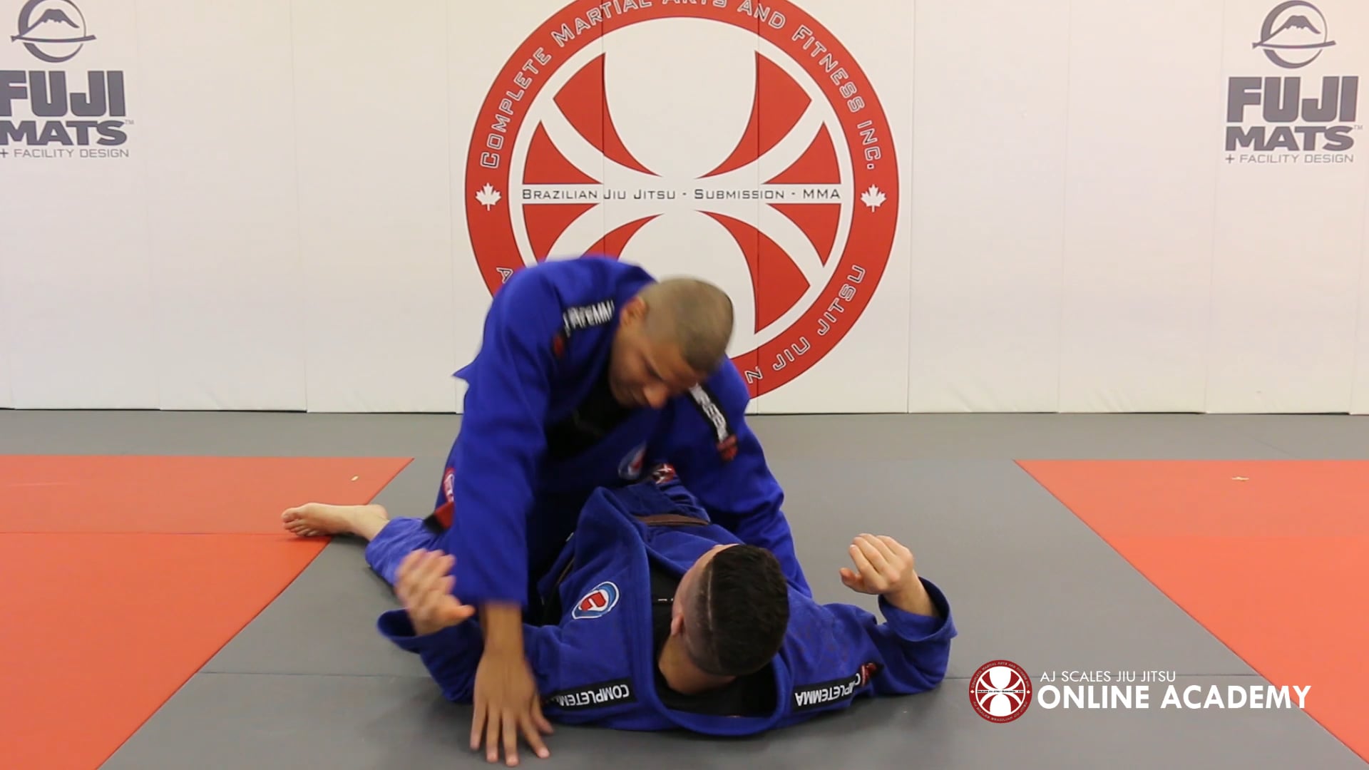 Scissor Sweep from Closed Guard White Belt System 2 AJ Scales