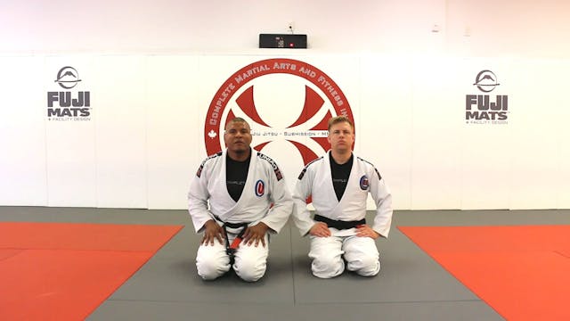 Leg Drag Passing the Open Guard