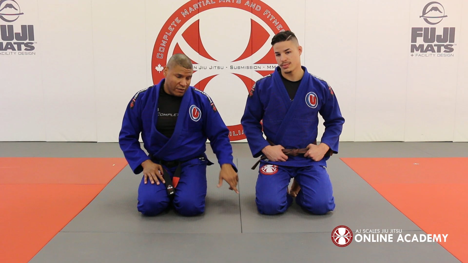 Basic Knee in the Middle Guard Pass Variation 2