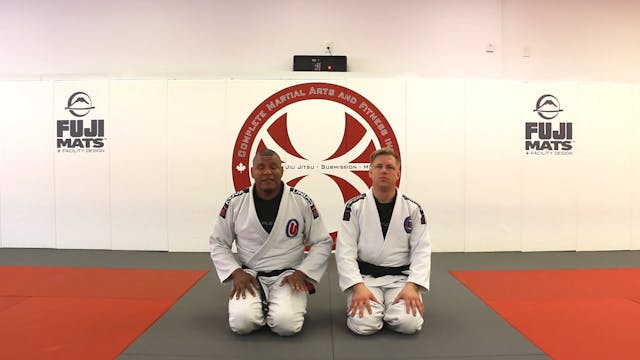 Guilotine Choke Escape from Guard