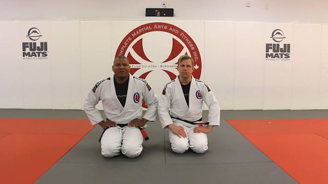 Kimura from Half Guard Top