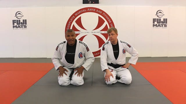 Gift Wrap Sweep from Closed Guard