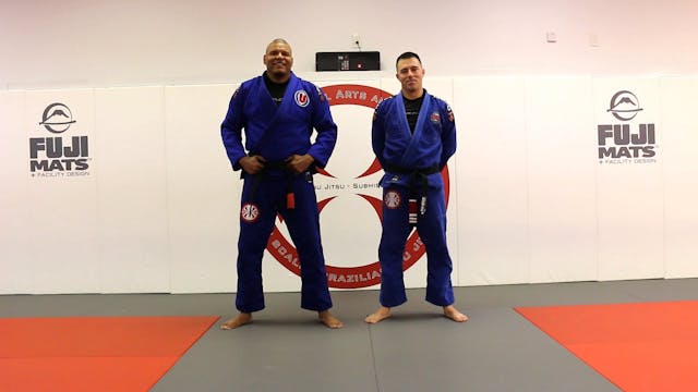 Arm Drag to inside Leg Trip - Josh La...