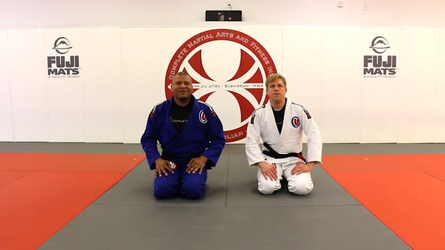 Knee Shield Guard Pass - Mike Wood