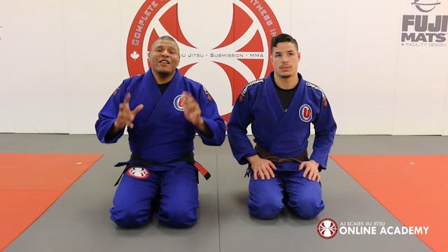 Cross Choke from Closed Guard