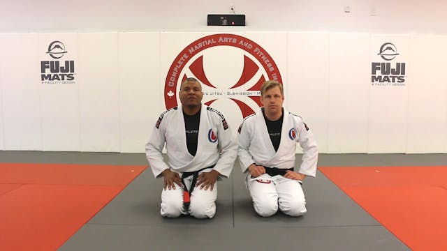 Armbar from Knee on Belly