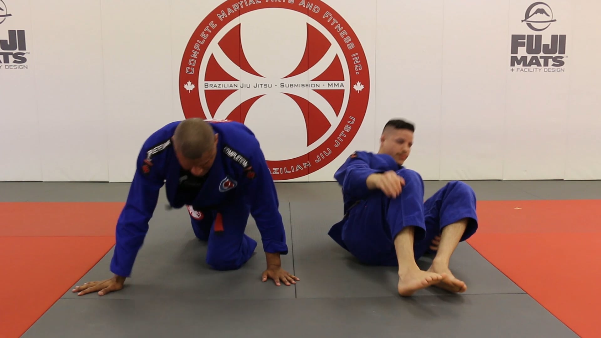 Basic Half Guard Pass Variation 2
