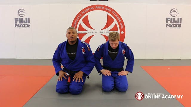 Lumbar Jack Sweep to Armbar