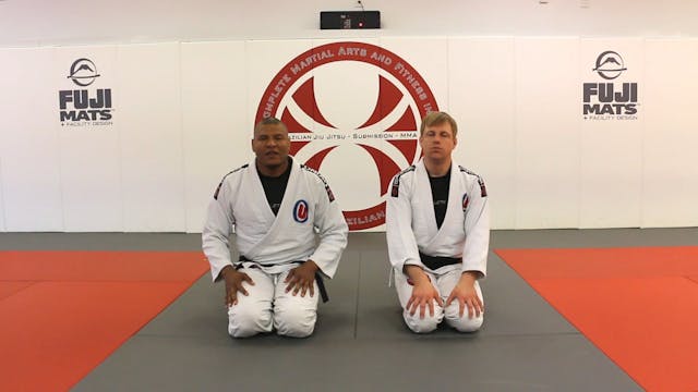 Ballon Sweep from the Open Guard