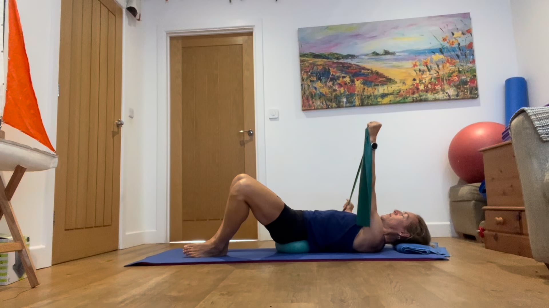 08.07.2026. Pilates for Back Pain - soft ball and band