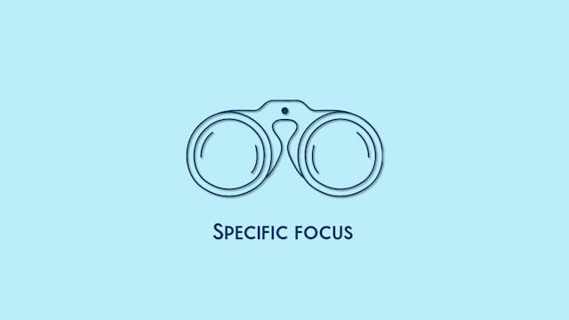 Specific focus