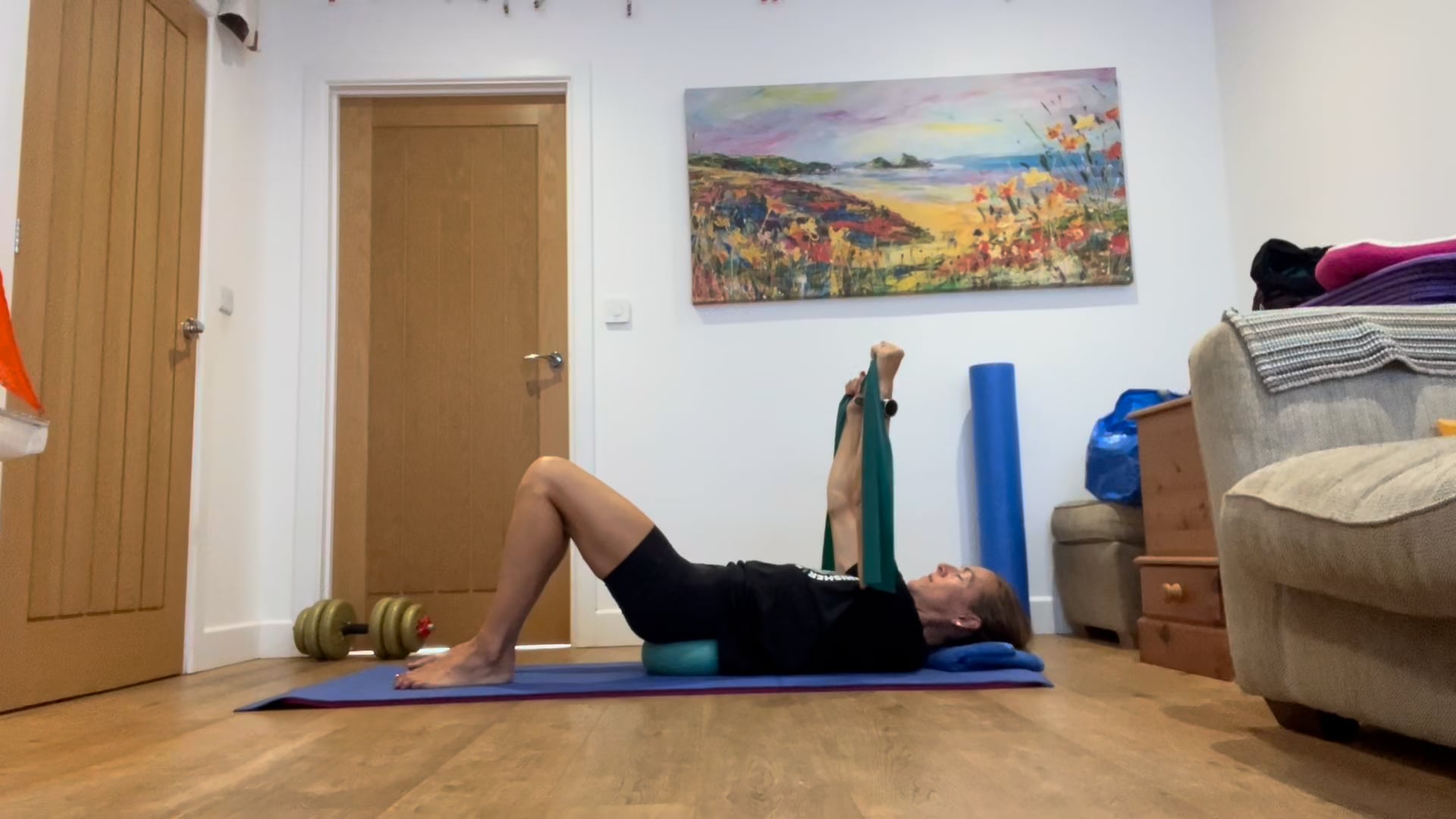 21.07.2026. Pilates for Back Pain - soft ball and band