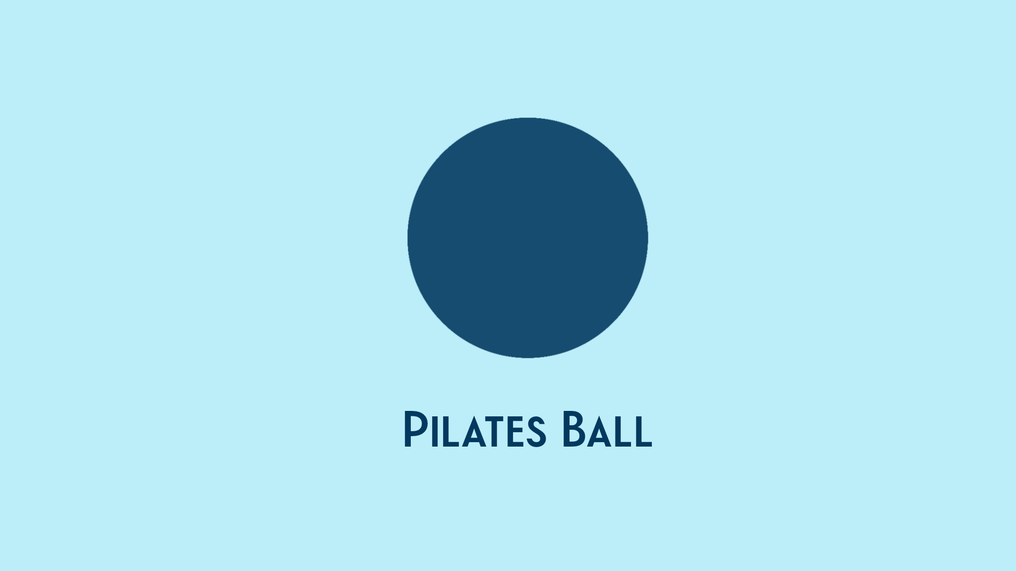 Pilates ball