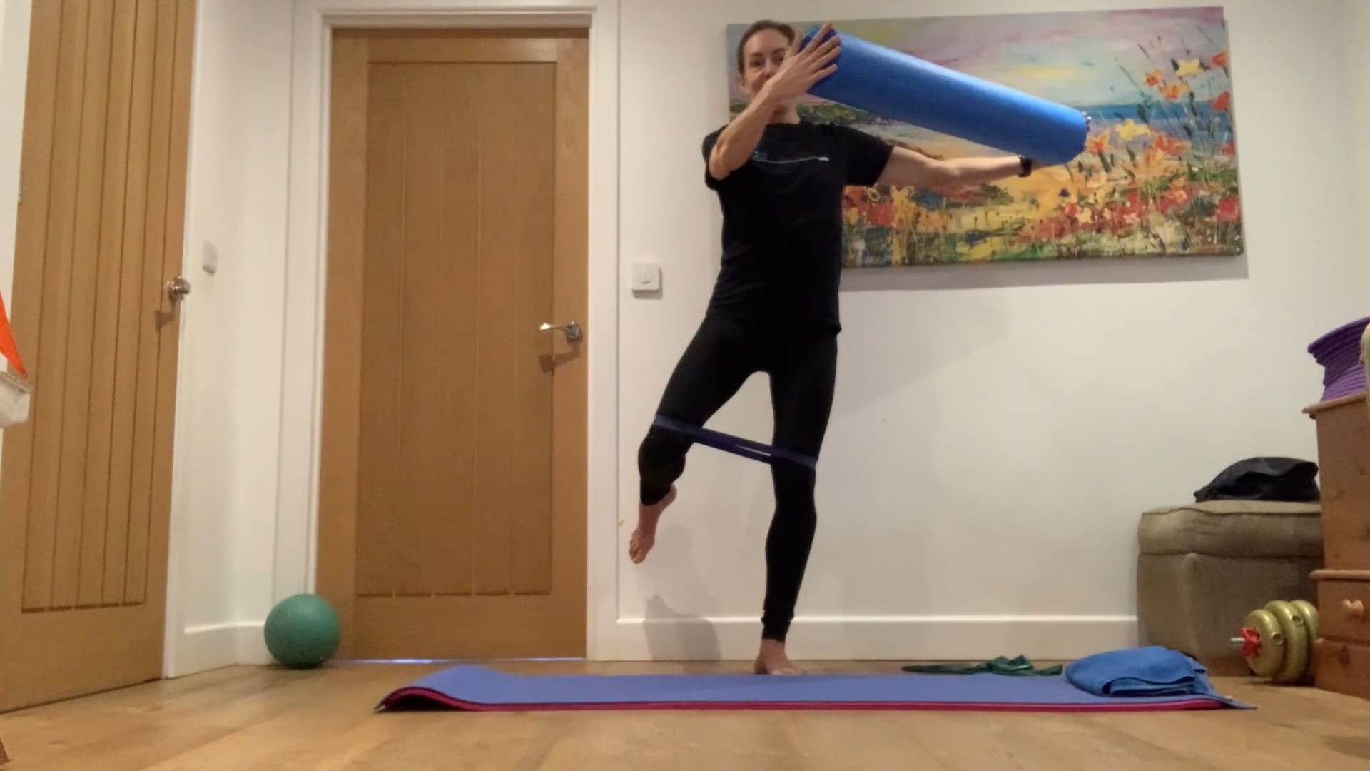 06.02.2026. Intermediate / advanced - foam roller or soft ball and bands