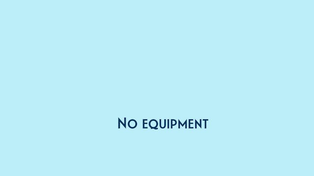 No equipment