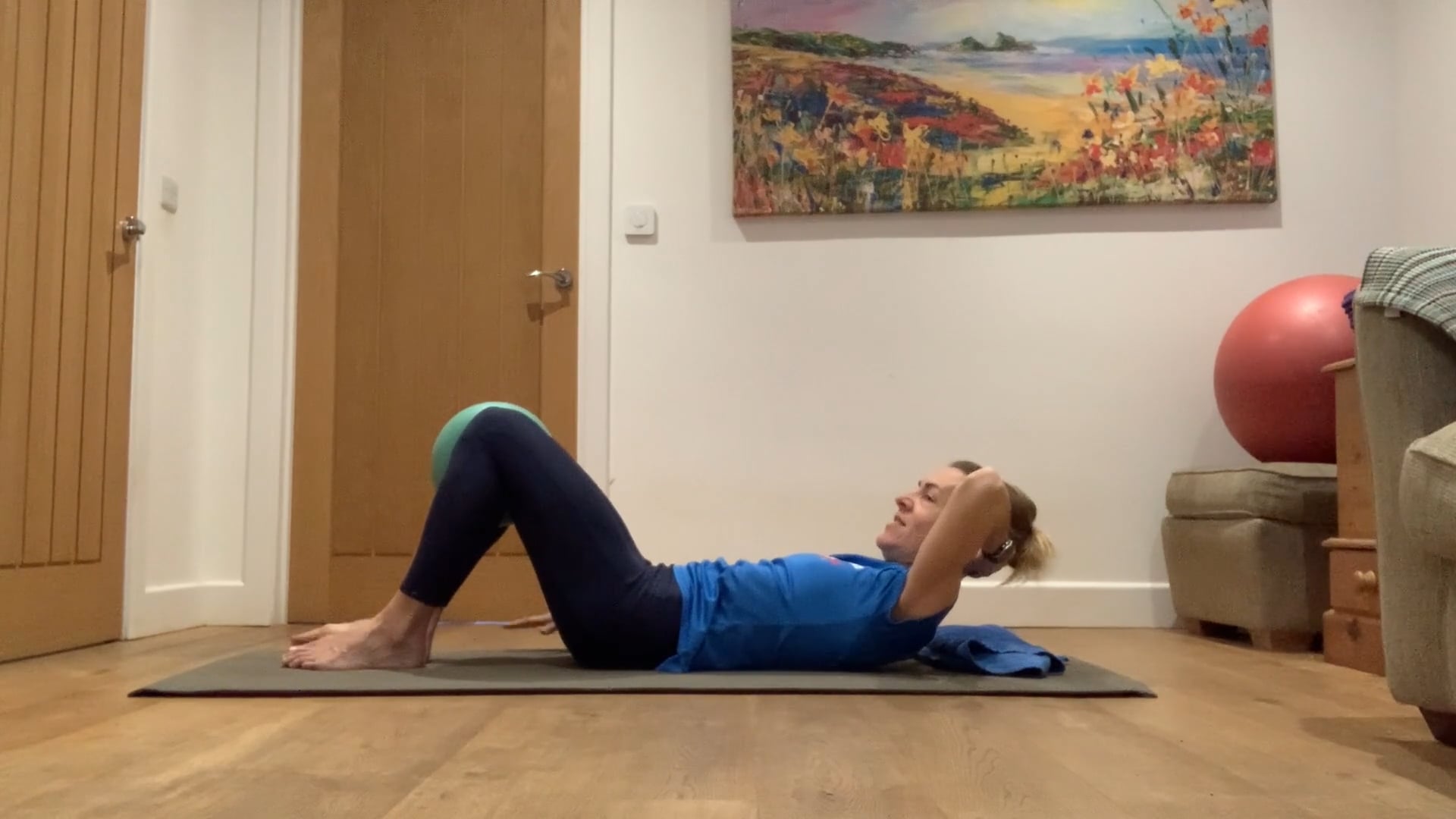 18.02.2026. Pilates for Back Pain - soft ball and band