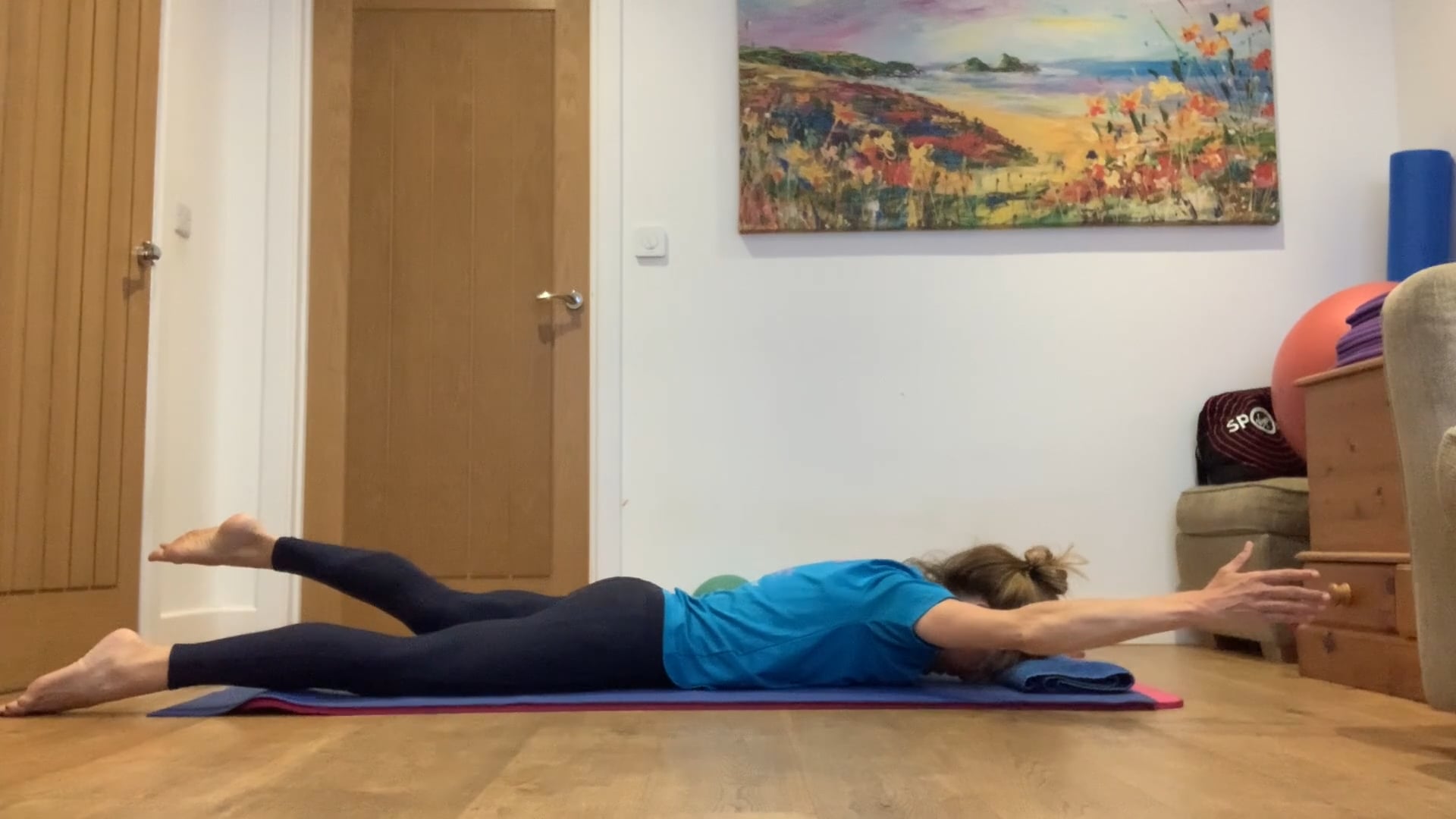 29.04.2026. Pilates for Back Pain - soft ball and band