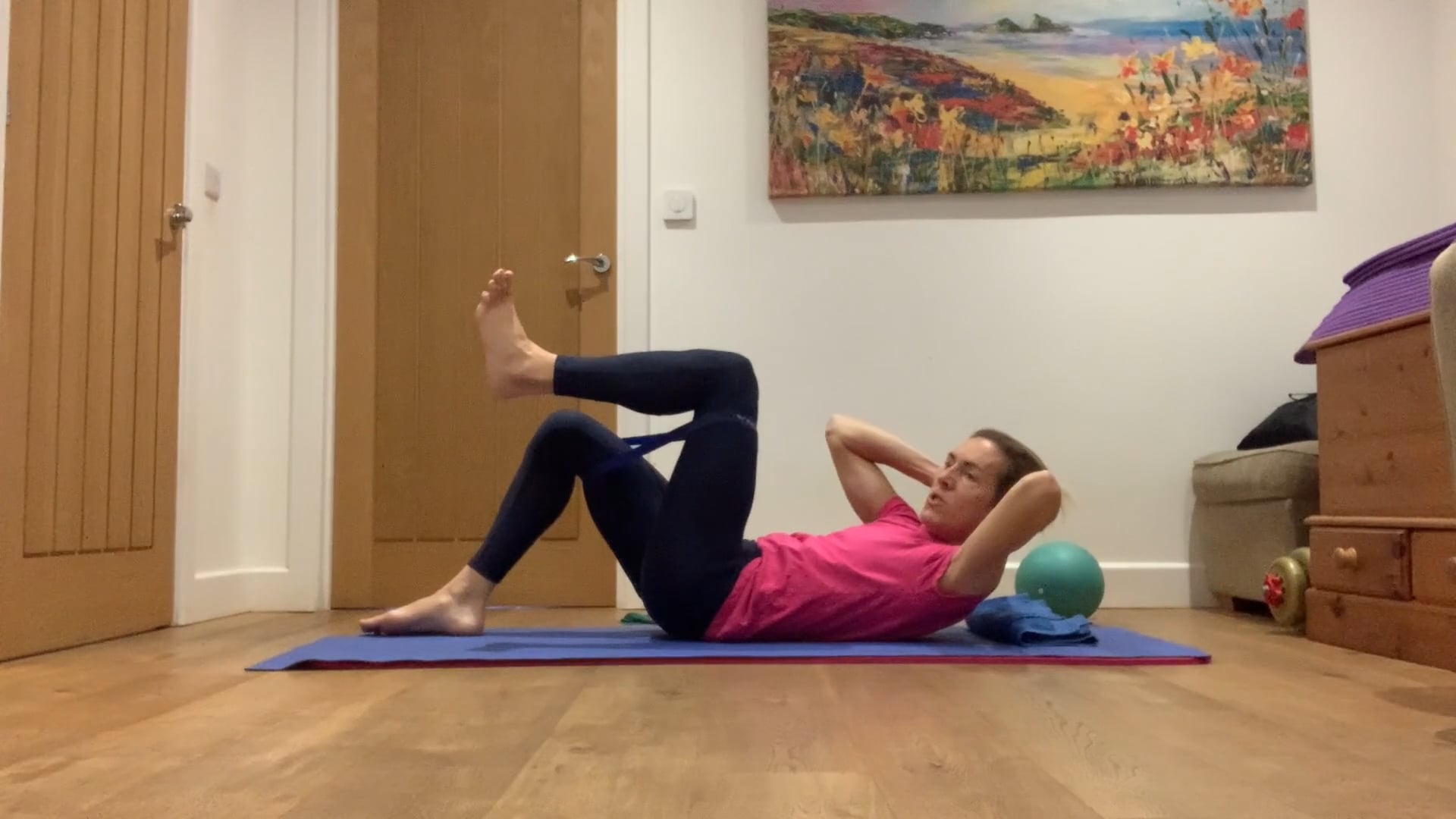 12.12.2025. Intermediate / advanced: resistance bands and soft ball