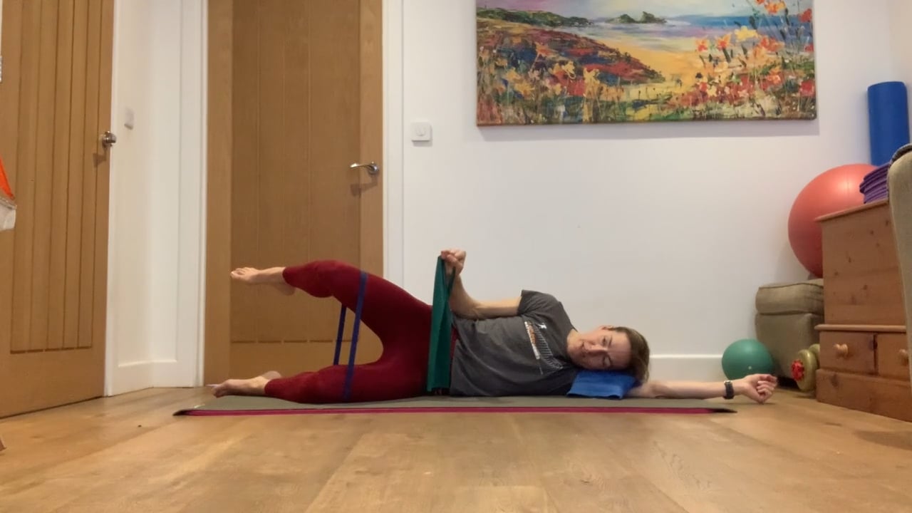 06.03.2026. Intermediate / advanced - resistance bands with a focus on shoulder strength