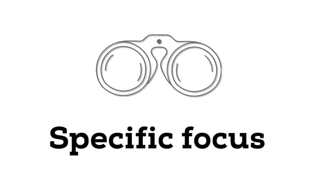 Specific focus