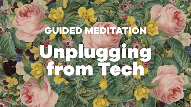 Unplugging from Tech