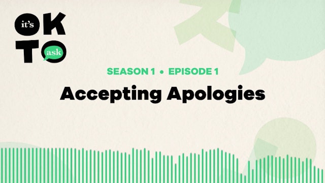 Accepting Apologies