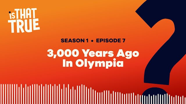 3000 Years Ago In Olympia