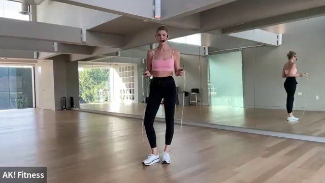 AK! 10 minutes of Jump Rope Cardio