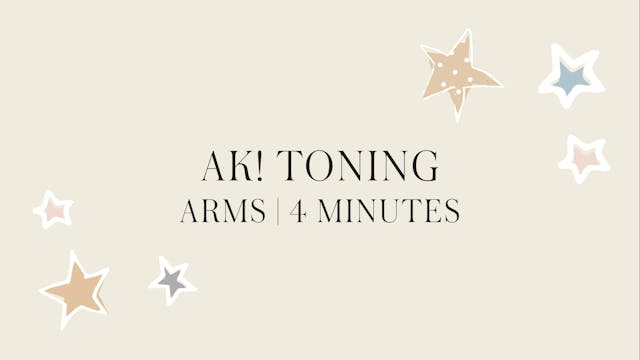 AK! Arms | Toning Arms 4 minutes