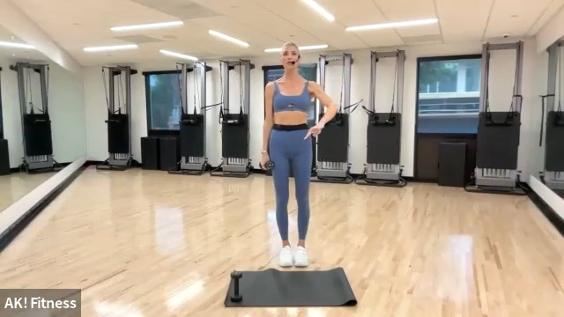 Amanda Kloots Fitness Video