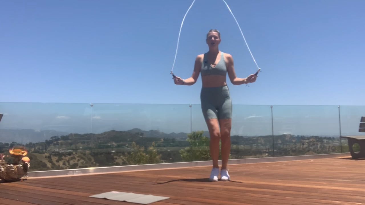 AK! Rope Rope Cardio & Toning Full Workout Amanda Kloots Fitness
