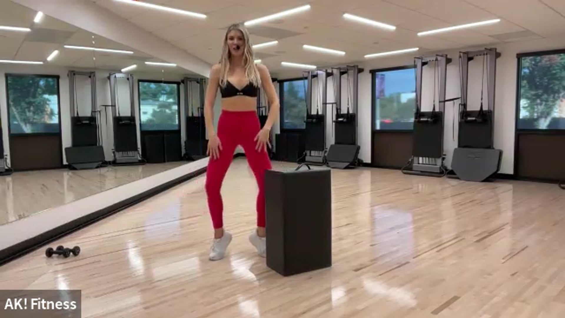 AK! Chair Leg Workout