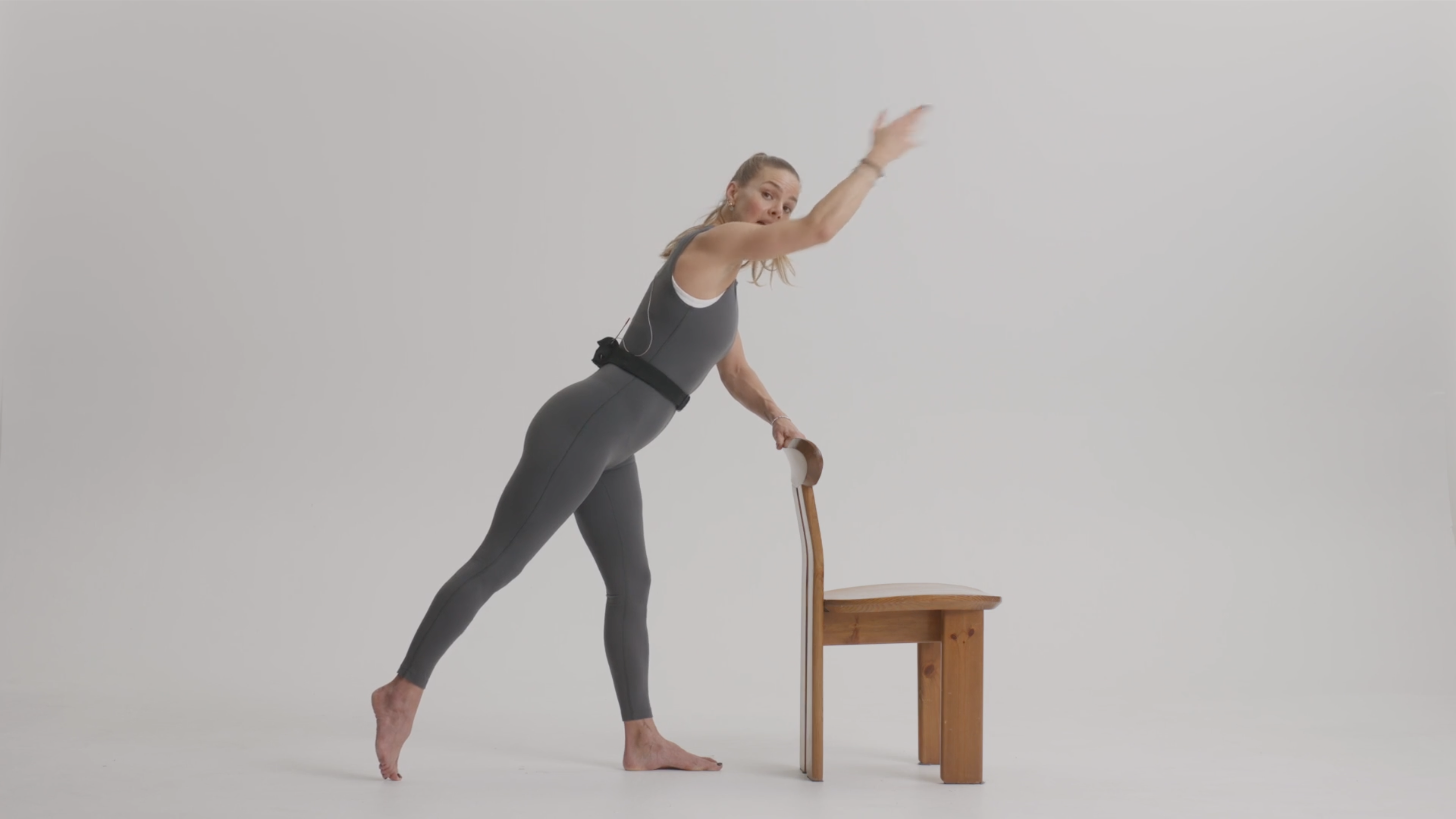 Pre & Post Natal: 3rd Trimester Standing Pilates | 10 mins | with Katie McKenzie