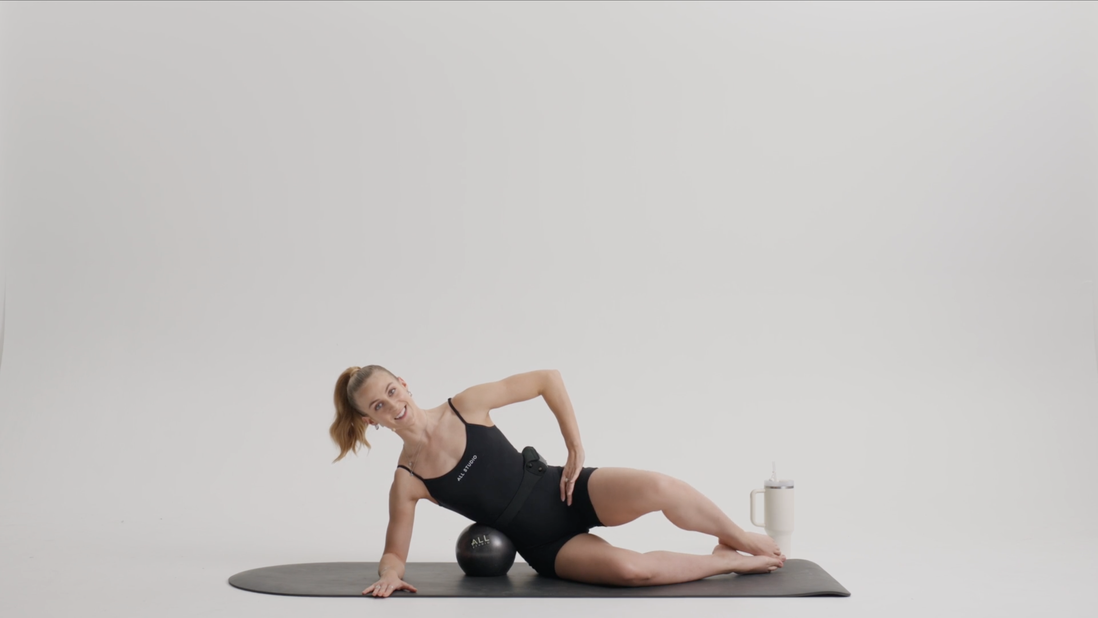 Pilates: Strengthen & Lengthen (Pilates Ball) | 35 mins | with Char Dangerfield