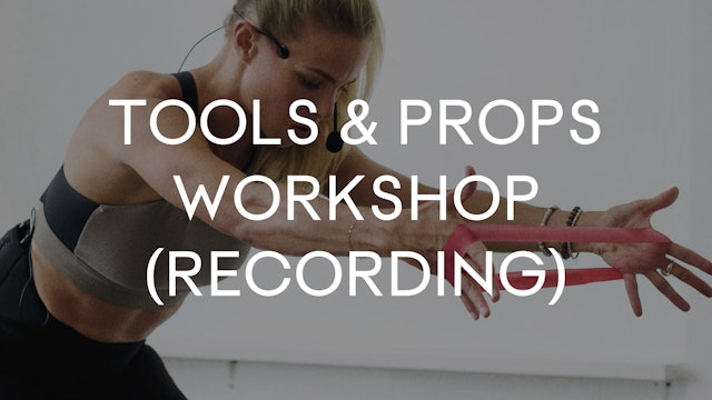 Tools & Props Workshop