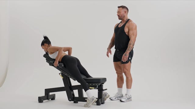 Demo: Chest Supported (Pronated) Row