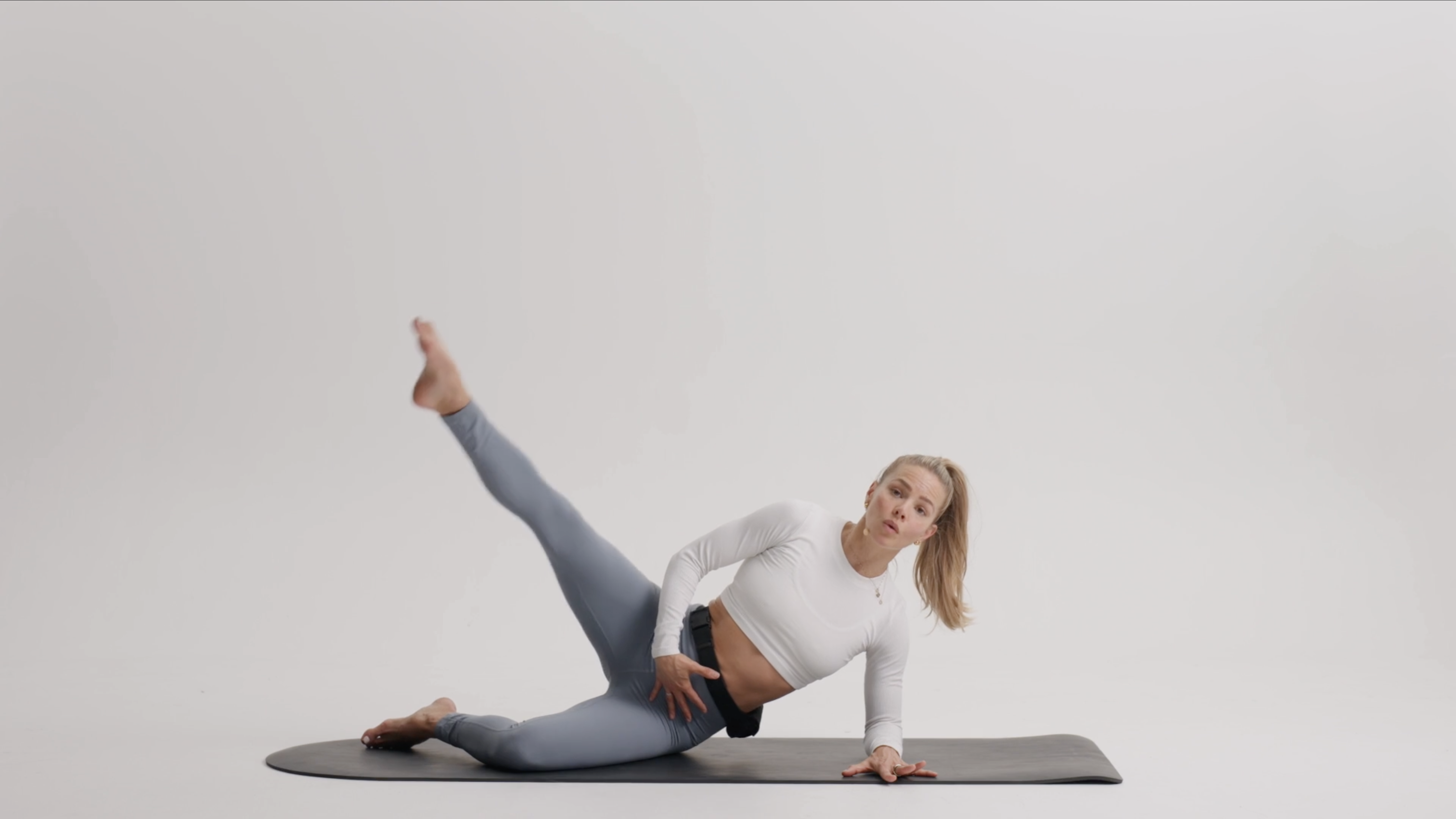 Pilates: Side Lying Series (Part Two) | 20 minutes | with Katie McKenzie