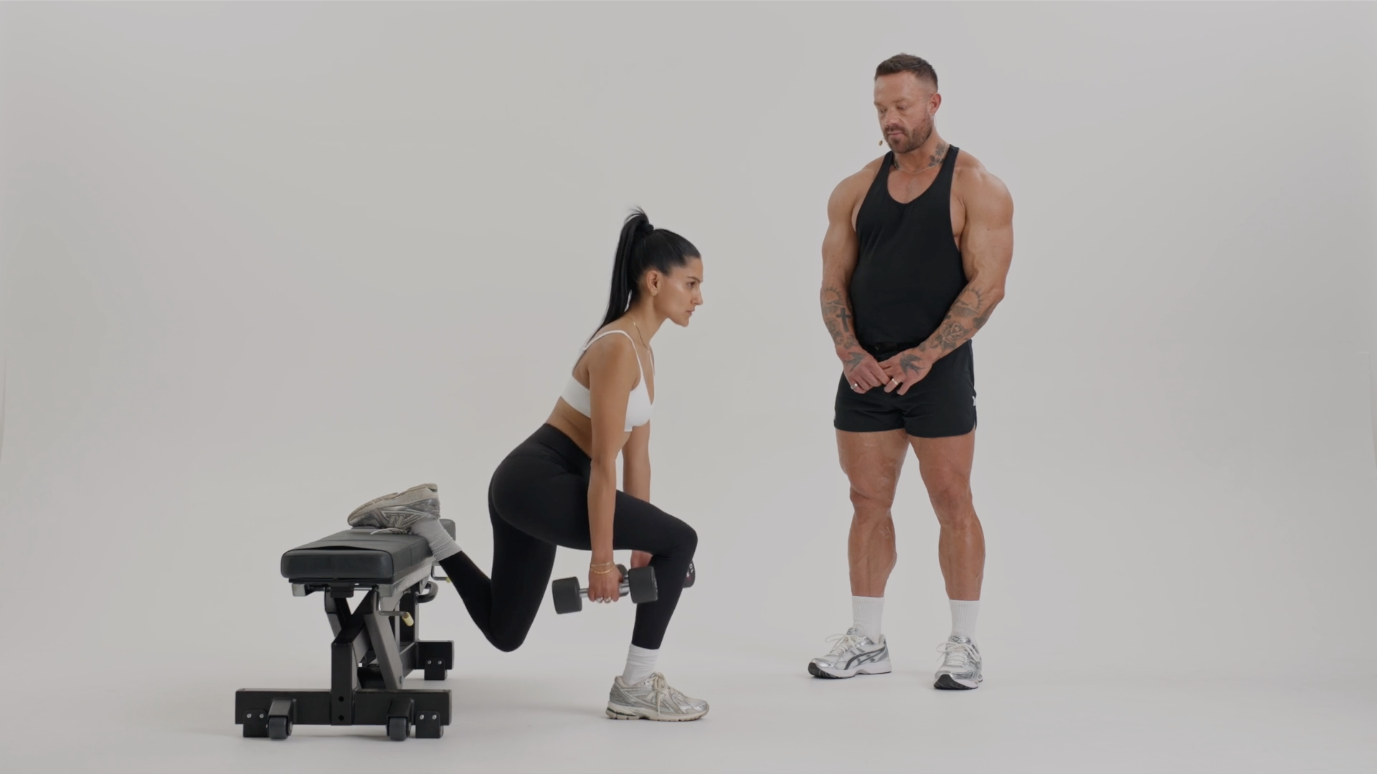 Demo: Bulgarian Split Squat (Quad Focused)