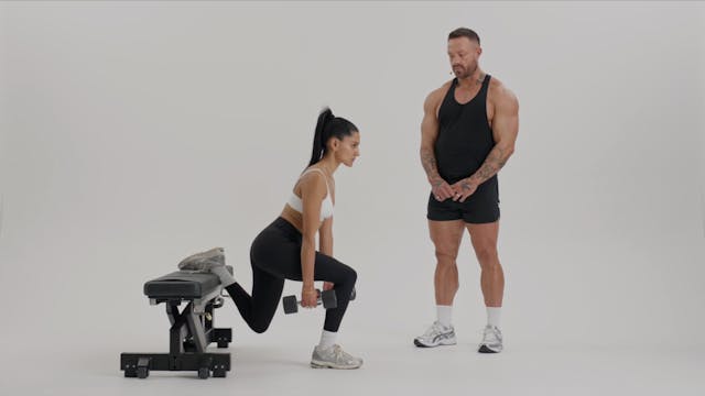 Demo: Bulgarian Split Squat (Quad Foc...