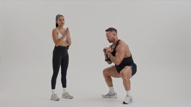 Demo: Sumo Goblet Squat