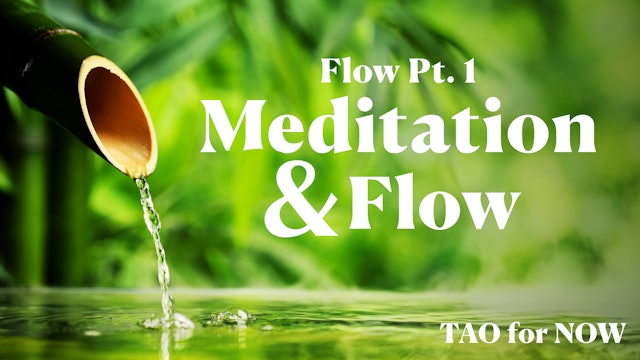 Flow Pt. 1: Meditation & Flow