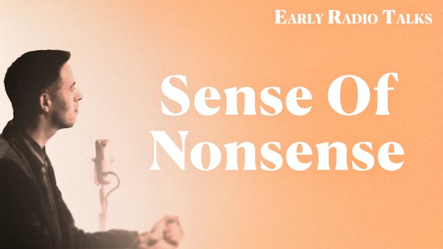 Sense Of Nonsense