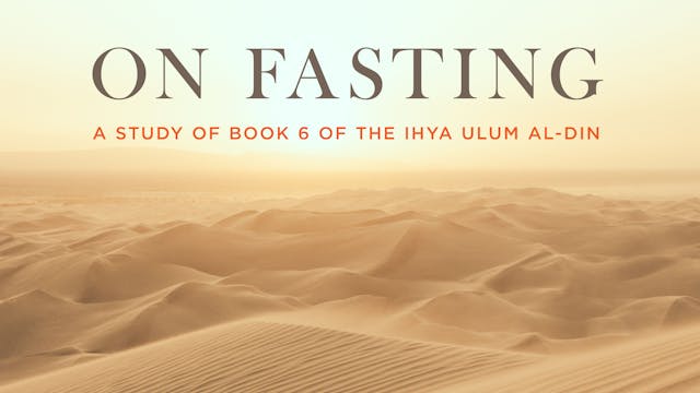 Introduction and the Merit of Fasting