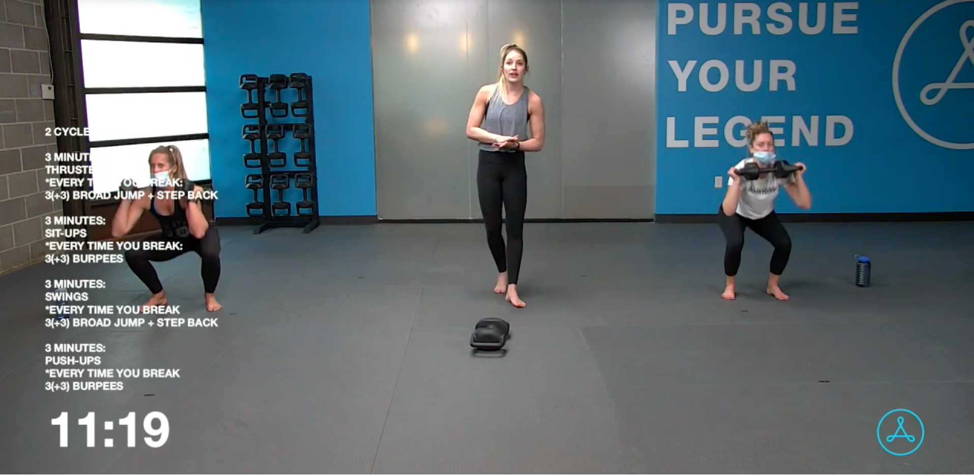 45- Minute Cardio with Coach Sarah (121420)