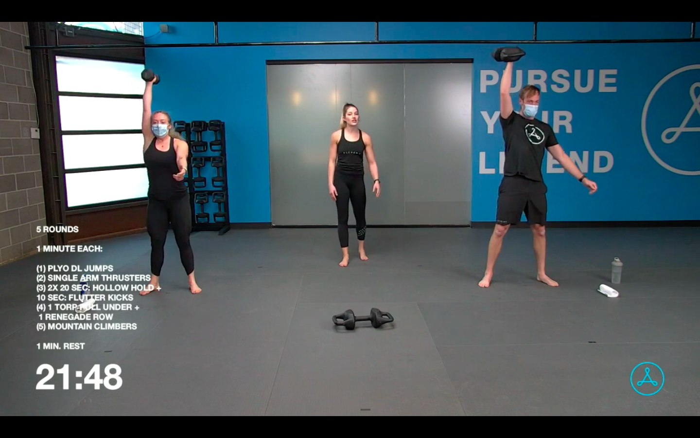 60-Minute Circuit with Coach Sarah (120720)